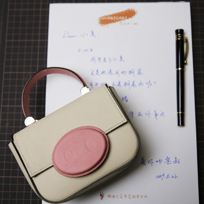 نمط حقيبة خياطة جلدية: حقيبة برباط (نمط PDF DIY) DWIPDFZSZ28