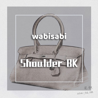 ملحقات الحقيبة الجلدية: حقيبة كلاتش مستوحاة من كيلي DWIPDFZS169