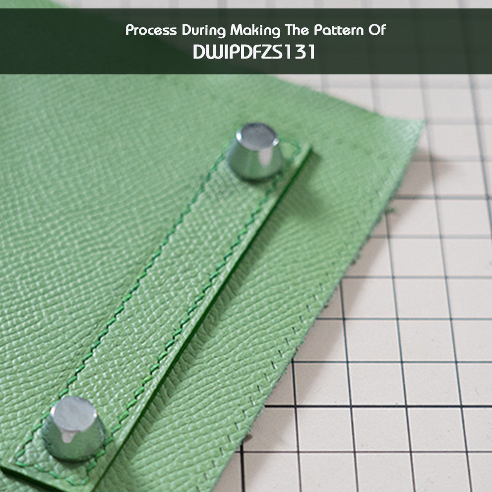 Leather Sewing Pattern: Retourne BK Design (DIY PDF Pattern) DWIPDFZS165