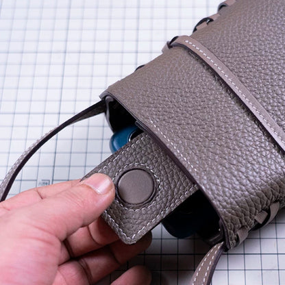 Leather Sewing Bag Pattern: Phone Bag  (DIY PDF Pattern) DWIPDFZS134
