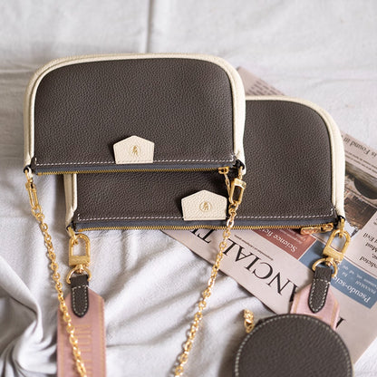 Leather Sewing Bag Pattern: 3 in 1 Inspired Bag (DIY PDF Pattern) DWIPDFZS152