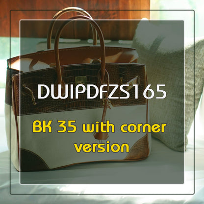نمط حقيبة الخياطة الجلدية: تصميم Retourne BK (نمط PDF DIY) DWIPDFZS165
