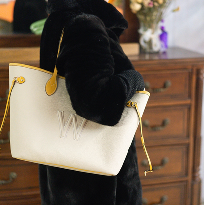 Leather Sewing Pattern: Never Full Inspired Tote (DIY PDF Pattern) DWIPDFZS166