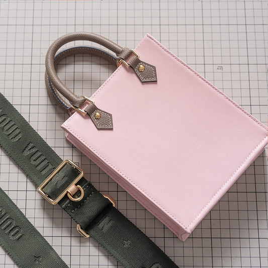 نمط حقيبة خياطة جلدية: حقيبة مستوحاة من ليندي (نمط PDF DIY) DWIPDFZS063