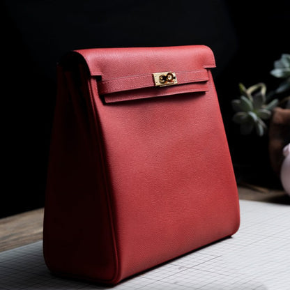 نمط حقيبة الخياطة الجلدية: حقيبة ظهر مستوحاة من كيليادو (نمط PDF DIY) DWIPDFZS175