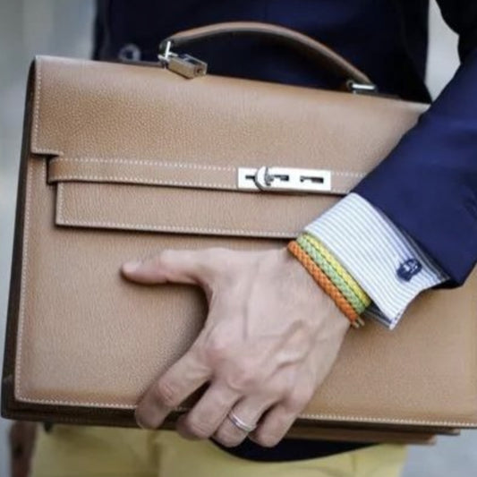 Leather Bag Hardware: For Depeches 38 Inspired Briefcase DWIPDFZS176