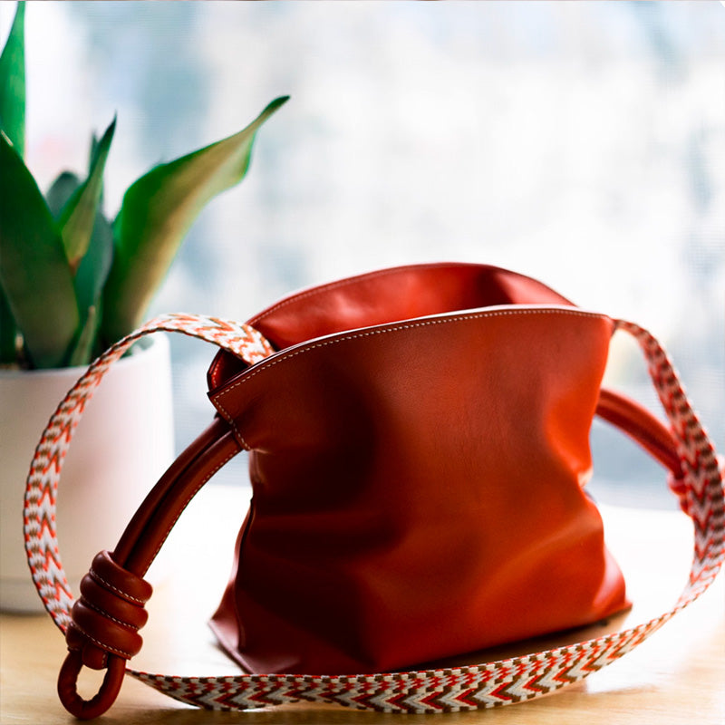 Leather Sewing Pattern: Drawstring Crossbody Bag (DIY PDF Pattern) DWIPDFZS188