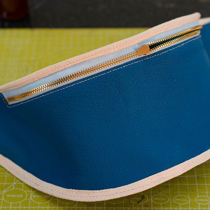 Leather Sewing Pattern: Fanny Pack Design (DIY PDF Pattern) DWIPDFZS189