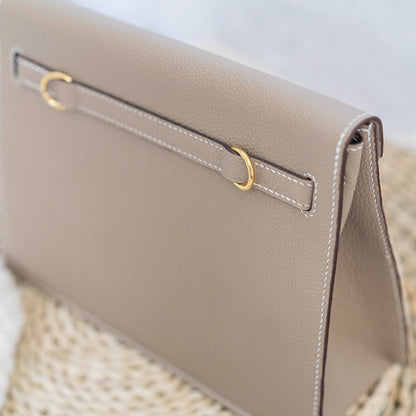 ملحقات الحقيبة الجلدية: حقيبة كلاتش مستوحاة من كيلي DWIPDFZS169