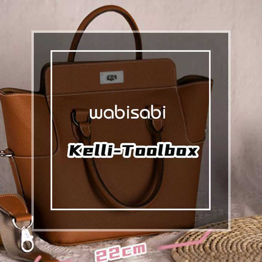 Leather Sewing Pattern: Tool Box Inspired Bag (DIY PDF Pattern) DWIPDFZS203