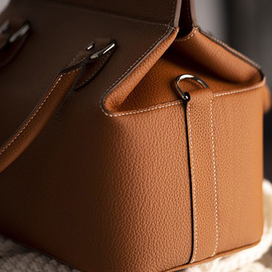 نمط حقيبة خياطة جلدية: حقيبة مستوحاة من صندوق الأدوات (نمط PDF DIY) DWIPDFZS203