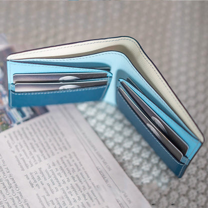 إكسسوارات خياطة جلدية صغيرة: محفظة ثنائية الطي (نمط PDF DIY) DWIPDFZS205