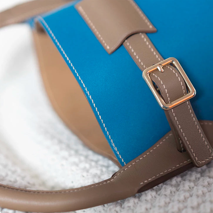 Leather Sewing Bag Pattern: Handbag  (DIY PDF Pattern) DWIPDFZS211