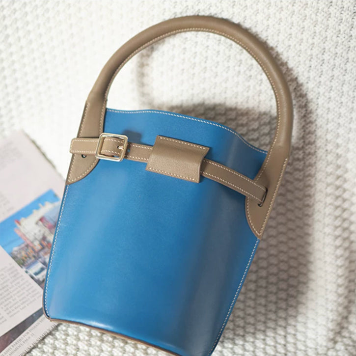 Leather Sewing Bag Pattern: Handbag  (DIY PDF Pattern) DWIPDFZS211