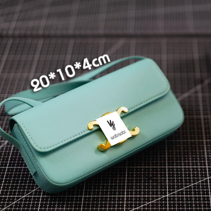 Leather Sewing Bag Pattern: Mini Bag  (DIY PDF Pattern) DWIPDFZS214