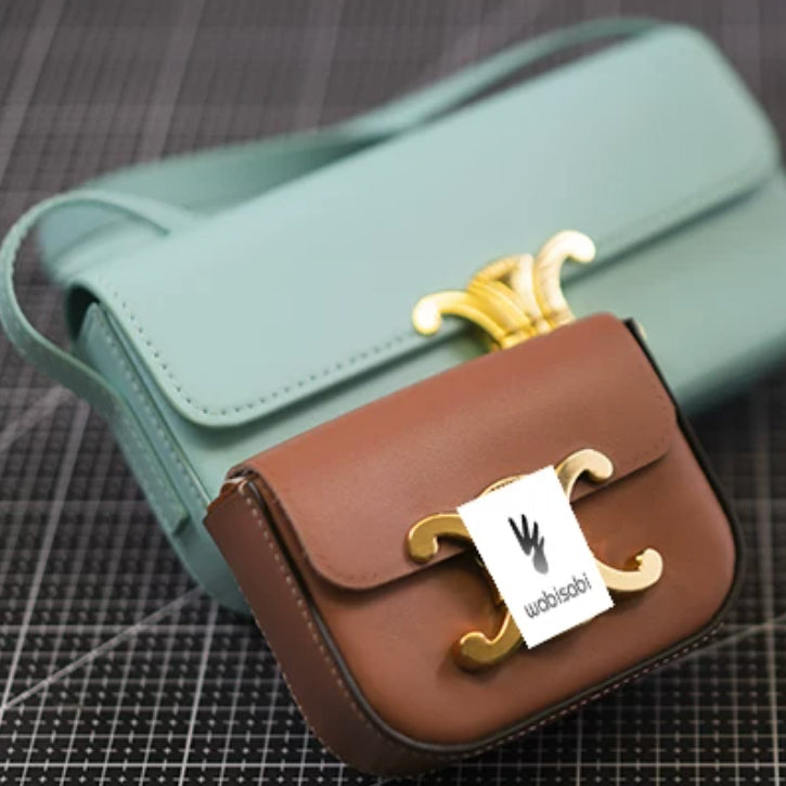 Leather Sewing Bag Pattern: Mini Bag  (DIY PDF Pattern) DWIPDFZS214
