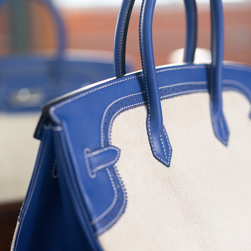 Leather Sewing Bag Pattern: Ghillies Inspired BK35 (DIY PDF Pattern) DWIPDFZS232