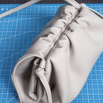 Leather Sewing Bag Pattern: Mini Cloud Shaped Purse (DIY PDF Pattern) DWIPDFZS126