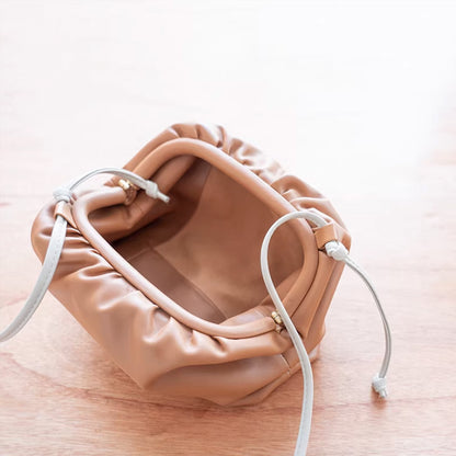 Leather Sewing Bag Pattern: Mini Cloud Shaped Purse (DIY PDF Pattern) DWIPDFZS126