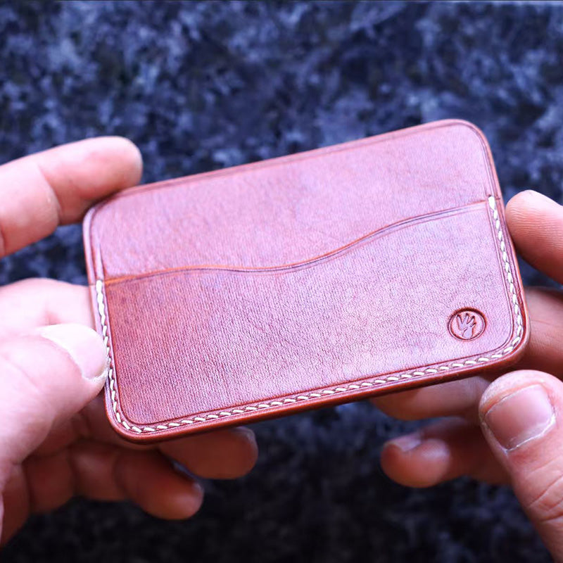 Leather Sewing Small Accessories: Cardholder (DIY PDF Pattern) DWIPDFZS243