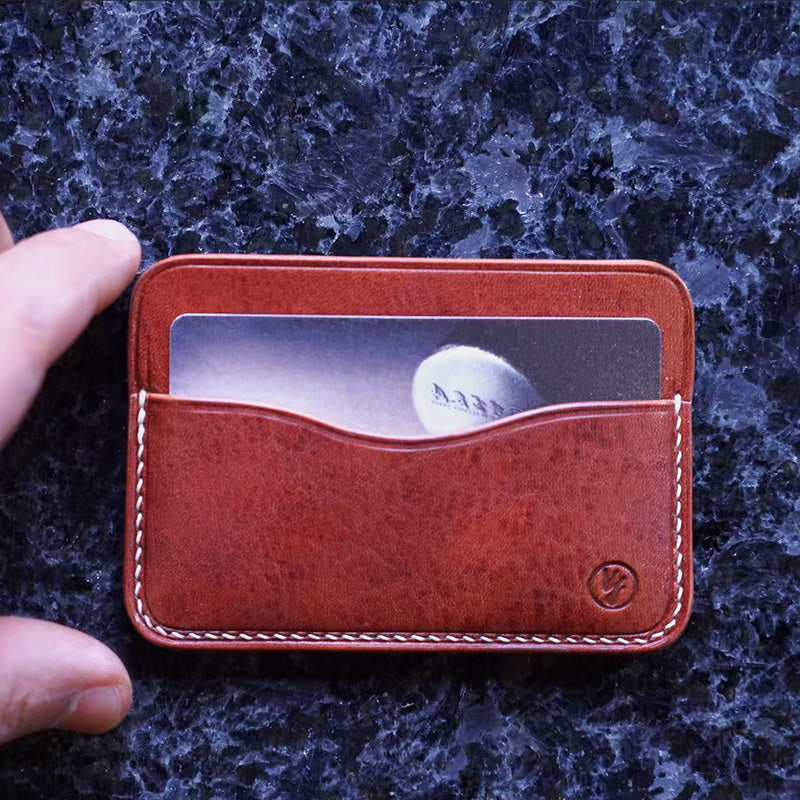 Leather Sewing Small Accessories: Cardholder (DIY PDF Pattern) DWIPDFZS243