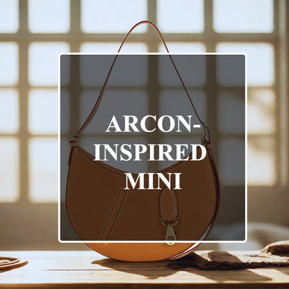 Leather Sewing Bag Pattern: Woman Shoulder Bag (DIY PDF Pattern) DWIPDFZS248