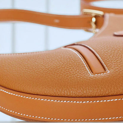 Leather Sewing Bag Pattern: Woman Shoulder Bag (DIY PDF Pattern) DWIPDFZS248