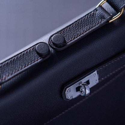 ملحقات الحقيبة الجلدية: حقيبة كلاتش مستوحاة من كيلي DWIPDFZS169