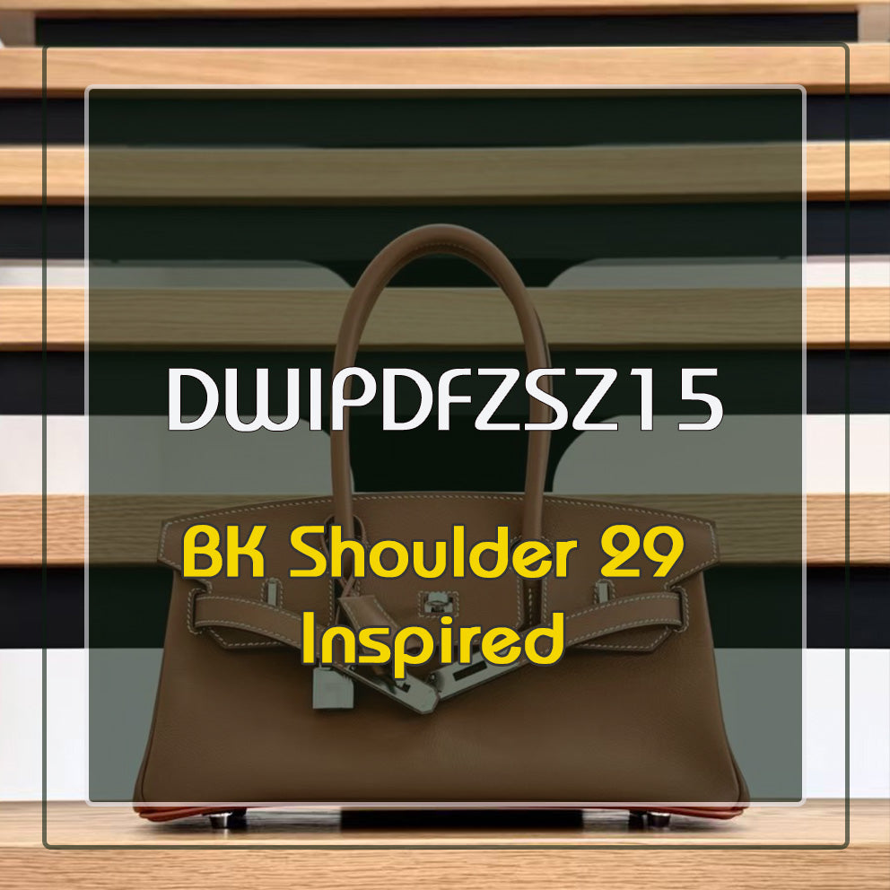 Leather Sewing Pattern: Retourne BK Shoulder Inspired Bag (DIY PDF Pattern) DWIPDFZSZ15