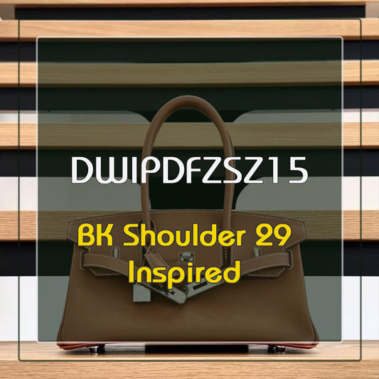 Leather Sewing Pattern: Retourne BK Shoulder Inspired Bag (DIY PDF Pattern) DWIPDFZSZ15