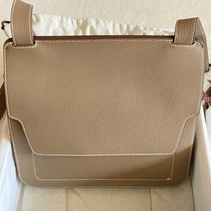 Leather Sewing Bag Pattern: Selle Inspired Messenger Bag  (DIY PDF Pattern) DWIPDFZSZ18