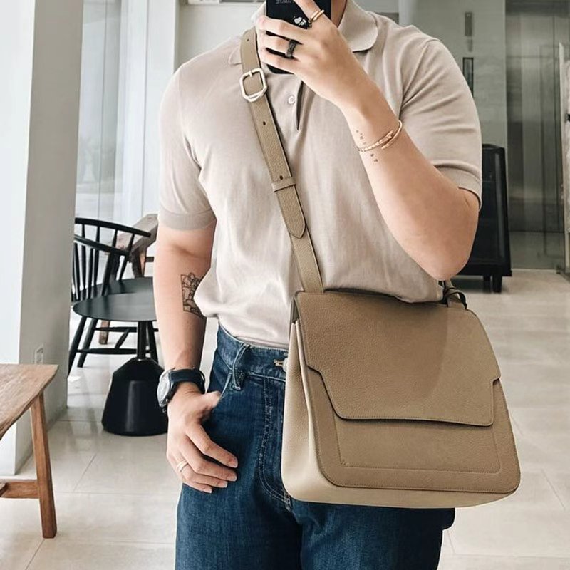 نمط حقيبة خياطة جلدية: حقيبة مستوحاة من Selle (نمط PDF DIY) DWIPDFZSZ18