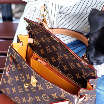 Leather Sewing Pattern: Retourne Kelly Inspired Bag (DIY PDF Pattern) DWIPDFZSZ24