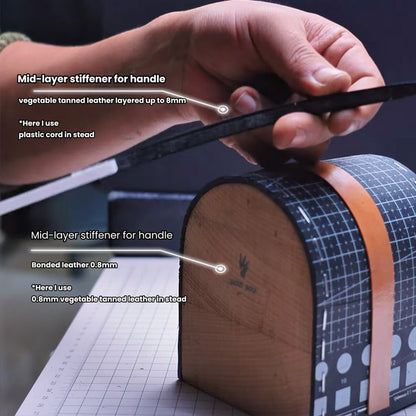 Leather Sewing Pattern: Retourne Kelly Inspired Bag (DIY PDF Pattern) DWIPDFZSZ24