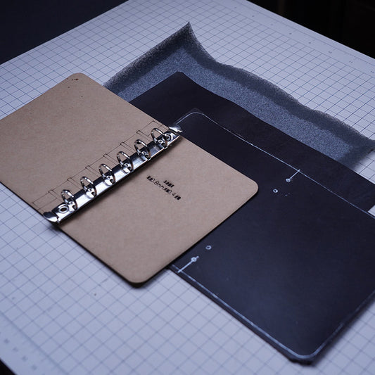 Leather Notebook Hardware: For Kelly Inspired Notebook Case Pattern DWIPDFZSZ26