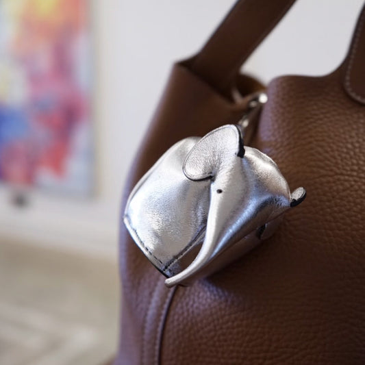 Leather Sewing Pattern: Elephant Shaped Purse (DIY PDF Pattern) DWIPDFZS208