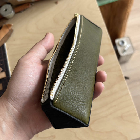 Leather Sewing Pattern: Pen Case (DIY PDF Pattern) DWIPDFTR08