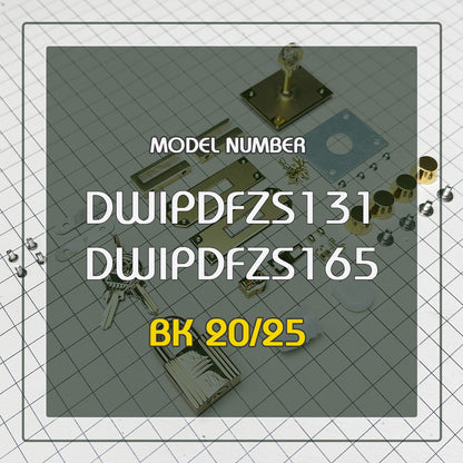 Stainless Steel Bag Hardware Set For Bir-Kin Inspired Bag | DWIPDFZS131