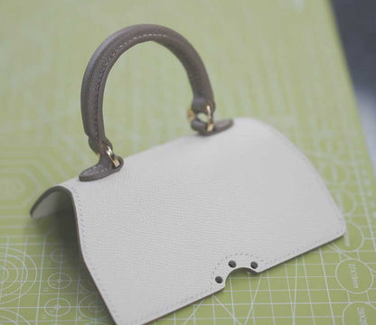 Leather Sewing Pattern: Rejane Inspired Bag (DIY PDF Pattern) DWIPDFZS181