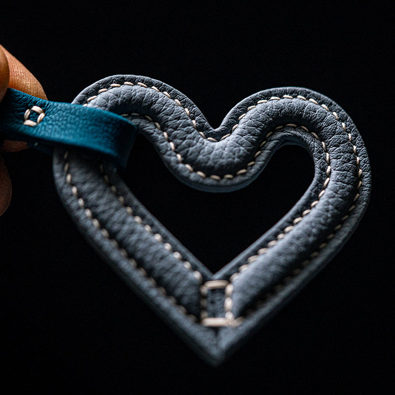 Bespoke Heart Shaped Bag Charm