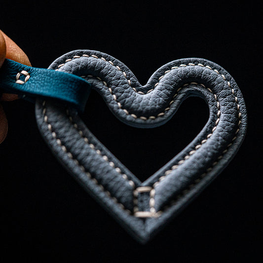 Bespoke Heart Shaped Bag Charm