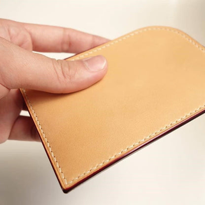 Leather Sewing Wallet Pattern: Round Zip Coin Wallet(DIY PDF Pattern) DWIPDFZS018
