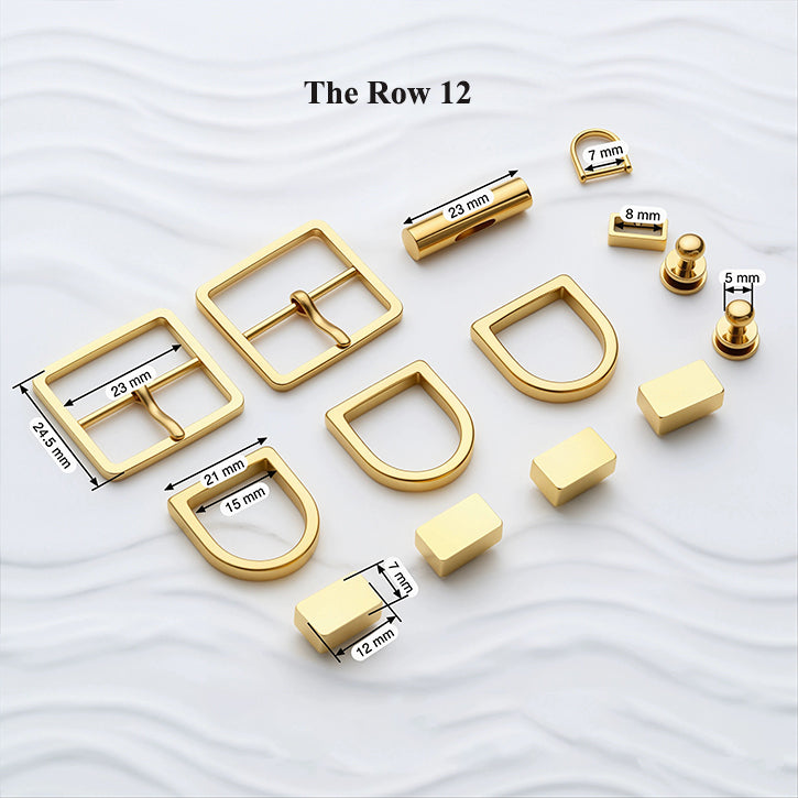 Leather Bag Hardware: For The Row-Inspired Tote Pattern DWIPDFZS244