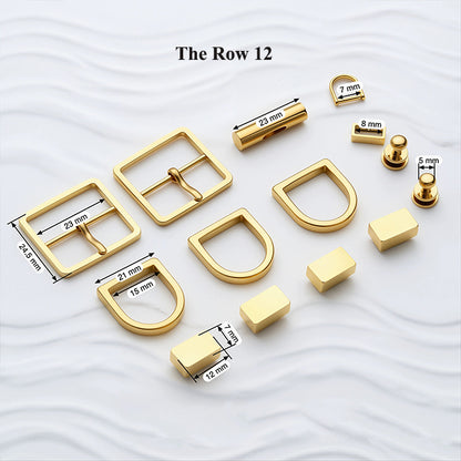 Leather Bag Hardware: For The Row-Inspired Tote Pattern DWIPDFZS244