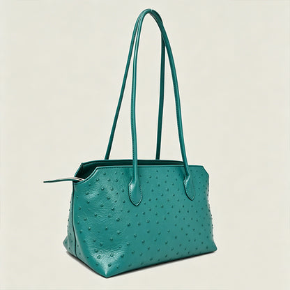 Leather Sewing Bag Pattern: Softly Structured Shoulder Bag  (DIY PDF Pattern) DWIPDFZS256