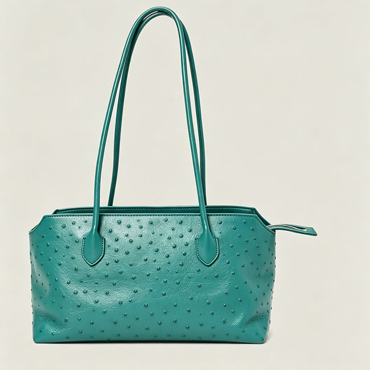 Leather Sewing Bag Pattern: Softly Structured Shoulder Bag  (DIY PDF Pattern) DWIPDFZS256