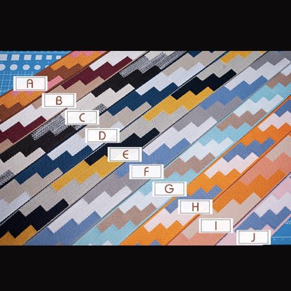 38mm Colorful Webbing Strap (3meters Pack)